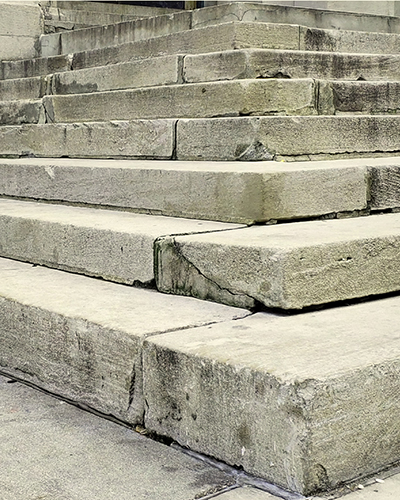 Limestone Steps 400x500